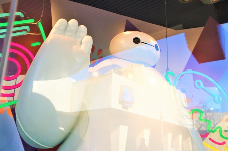 ショーウィンドウで見かけた可愛いベイマのディスプレイ♪①