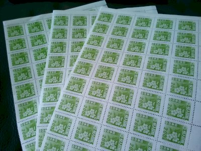 収入印紙200円×100枚 複数シート可能 販売率99％ 送料無料