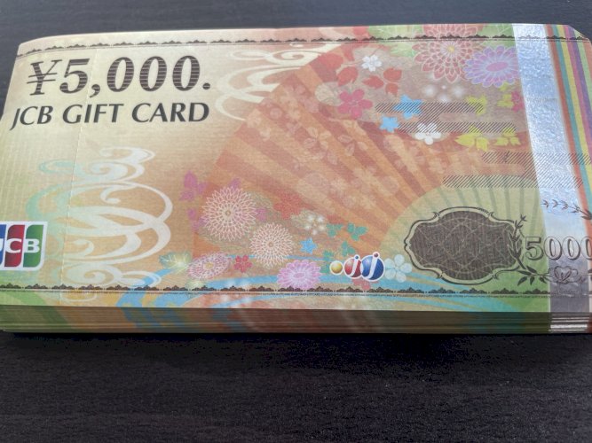 JCBギフトカード 5000円 送料込み